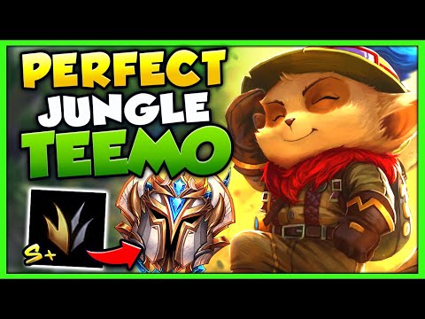 BEST PRACTICES TO EARN AN S+ IN THE JUNGLE EVERY GAME | Challenger Teemo - League of Legends