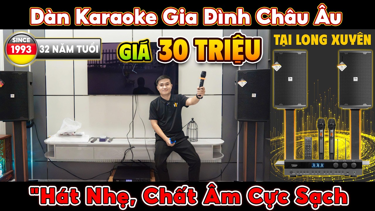 Video sản phẩm Dàn karaoke DT TT208: (DT D2000, Vatasa Bla600 New)