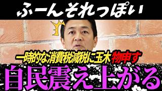 【正論展開】筋が通っていました…！玉木代表、消費税ゼロ案の給付欠如を指摘⇒住民税控除拡充を提案