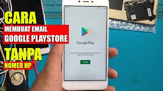 Cara membuat akun email google play store