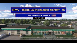 KHWV - Brookhaven Calabro Airport - NY video