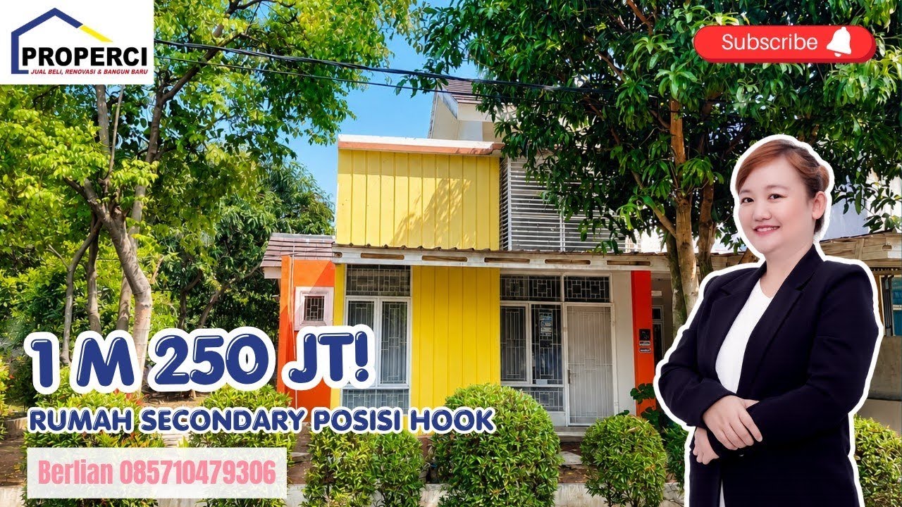 Good House, Real Estate Cluster, Corner Position location, Citra Indah City Cileungsi