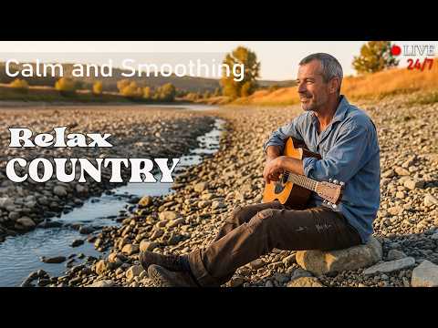 【Country Relax】24/7 Calm Playlist / for Relax / Work / Pop / Ballad / Study / Coffee 🤠🎶