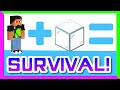 Glass Box Survival in Minecraft? (Advanced)