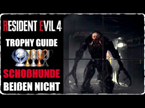 Resident Evil 4 Remake Trophäe Tote Schoßhunde beißen nicht - Achievement Guide Erfolg Trophy