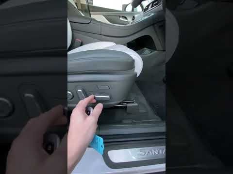 Hyundai Santa Fe seat extension #hyundaisantafe #electricseats