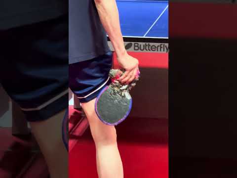 200 IQ penhold set-up 😂