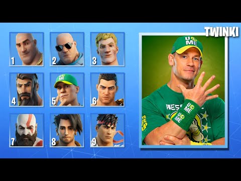 Guess The Fortnite Skin By Real Life Version - Challenge By Twinki