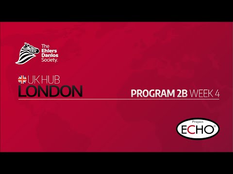 EDS ECHO Clinicians UK/Europe (CLN2B), Session 4