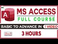 MS Access Full Course Hindi Urdu KB Tech India