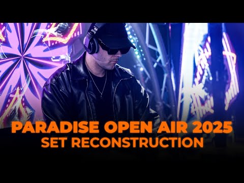 Paradise Open Air 2025 | Alm0ss Live DJ Set Reconstruction [Peaktime Techno | Staropramen Stage]
