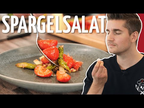 Spargelsalat Rezept mit Erdbeeren [MUSST Du probieren]