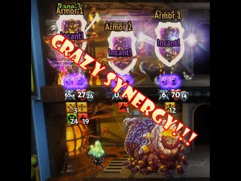 Monster Train Cov 25 Divinity PurpleX/YellowX - Incant and Morsel Hybrid Deck!!