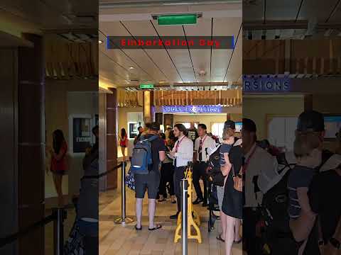 Thumbnail for Ovation of Seas -- Embarkation Day