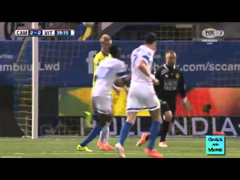 Christian Atsu goal for Vitesse at Cambuur videos