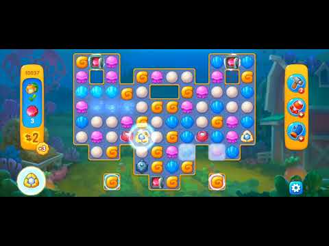 Fishdom Easy Level 10037 (with ingame boosters) @choraelmin