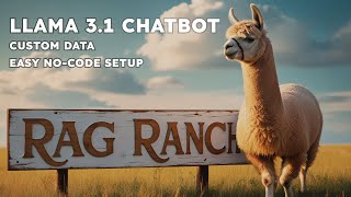 Custom LLaMA 3.1 RAG Chatbot (EASY No-Code Setup) - RAG LLM Tutorial
