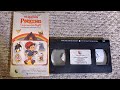 Opening To Pinocchio And The Emperor Of The Night 1988 Vhs Damaged Tape