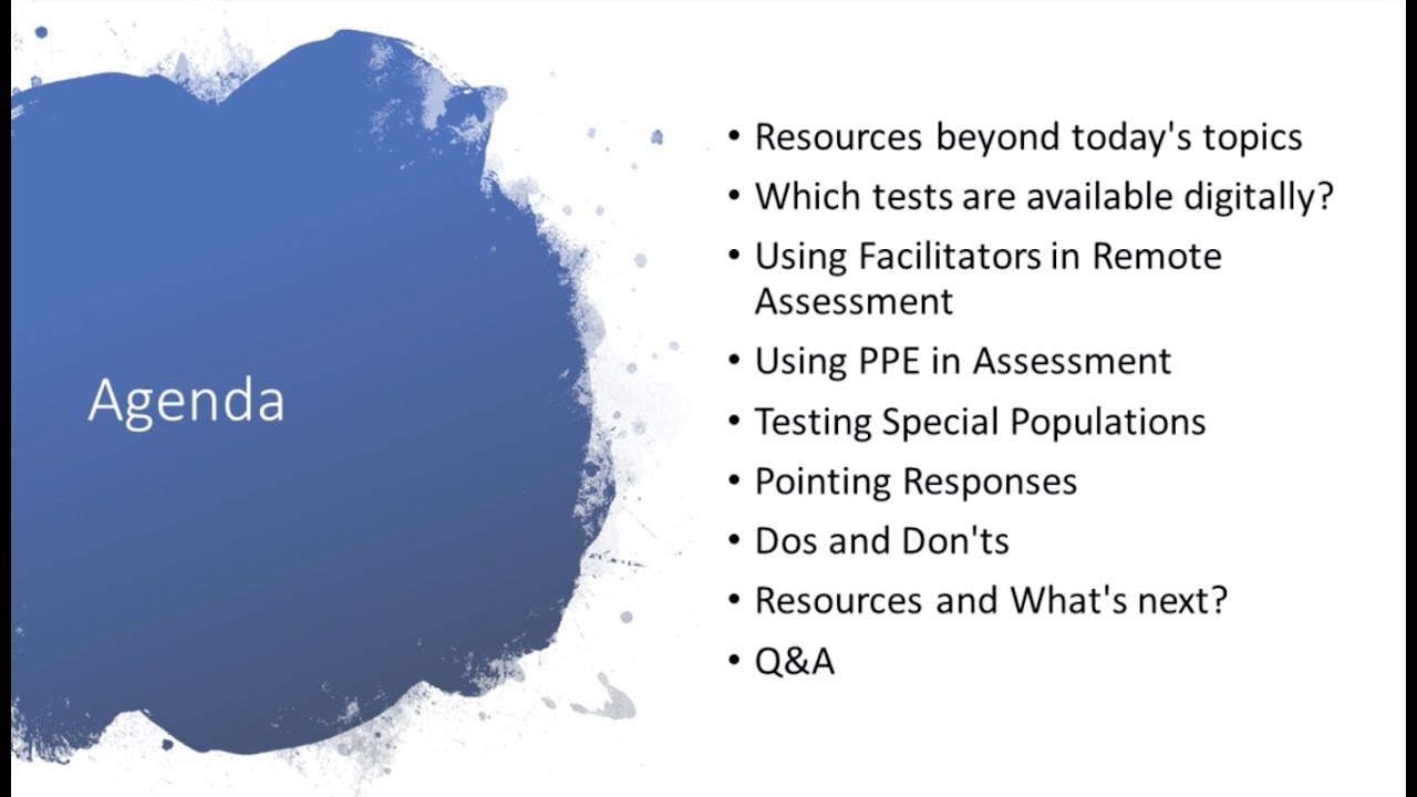 Assessment via Telepractice Office Hours for SLPs Webinar, Part 2 (Recording)