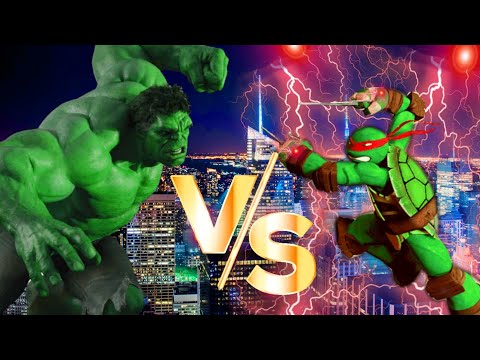 Hulk vs Raphael Remake