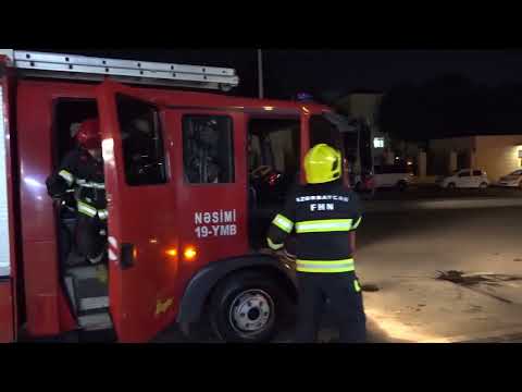 Fövqəladə Hallar Nazirliyi tərəfindən metroda təlim keçirilib