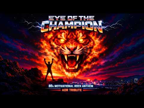 EYE OF THE CHAMPION — 80s Motivational Rock Anthem (AOR Tribute) 🥊🔥