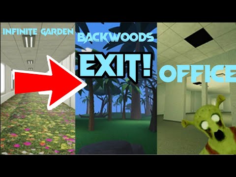 How to find the backwoods,infinite garden and Office|shrek backrooms roblox|APl🎮Ys|Ep.2