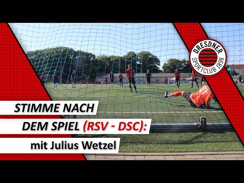 Radeberger SV - Dresdner SC 2:5 (0:3) - Stimme nach dem Spiel