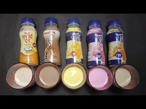 Multiple flavour Milk Shake // Amul cool Milk Shak // Chocolate / Almond /Kesar/ Rose