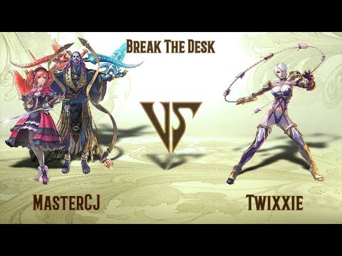 MasterCJ (Amy, Azwel) VS Twixxie (Ivy) - Break The Desk (11.01.2020)