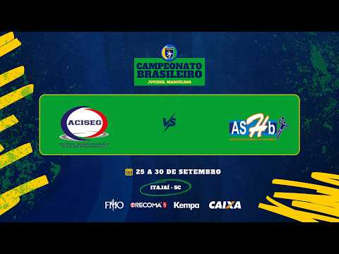 Campeonato Brasileiro Juvenil Masculino: Herkules-SP - Sorriso-MT [TRANSMISJA, LIVE]