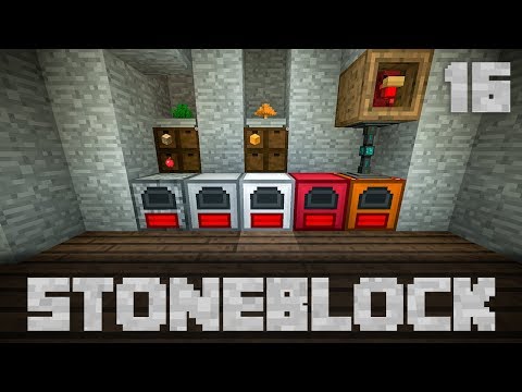 StoneBlock Modpack Supporter Server Ep. 16 Starting Rainbow Generator Automation