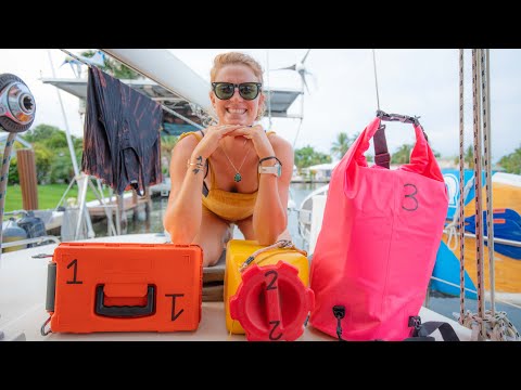 Delos Ditch Kit  - What to Bring if the BOAT SINKS!  - SV Delos Safety series - Part 3