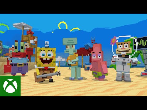 SpongeBob x Minecraft DLC: Official Trailer