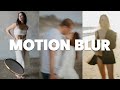 How to Create Artistic MOTION BLUR in Photography