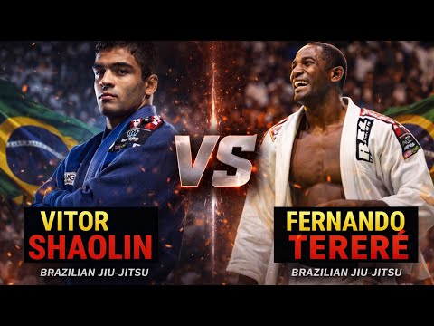 FERNANDO TERERE BJJ Match vs Vitor Shaolin Ribeiro Brasileiro Equipes Jiu Jitsu 2000