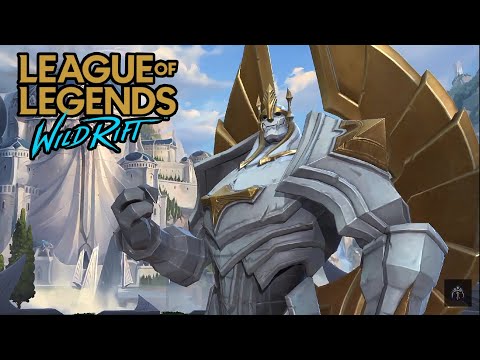 Wild Rift - Galio All Intros, Skins (Full Screen)