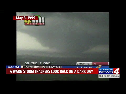 Remembering the tornado outbreak of May 3, 1999, see it through the eyes of the storm trackers