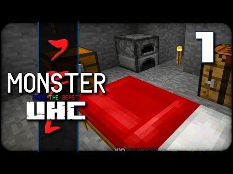 Monster UHC Mode - Ep 1 - Don't Drink the Water!