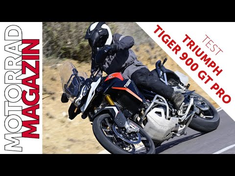 Test Triumph Tiger 900 GT Pro 2024 – More seating comfort, more power, less fuel consumption