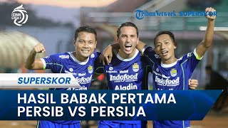 Hasil Babak Pertama Persib vs Persija di Liga 1 Berahir 0-0, Beckham Putra Gagal Maksimalkan Penalti
