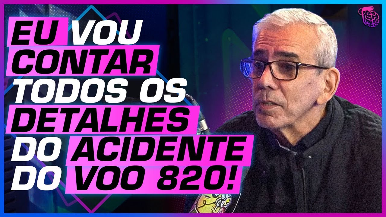 RELATO SURPREENDENTE SOBRE A QUEDA DO AVIÃO - RICARDO TRAJANO (ÚNICO SOBREVIVENTE DO VOO 820)