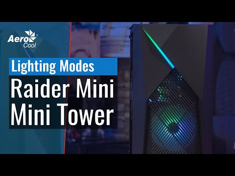 AEROCOOL PGS RAIDER MINI-G-BK-v3 - dėklas video
