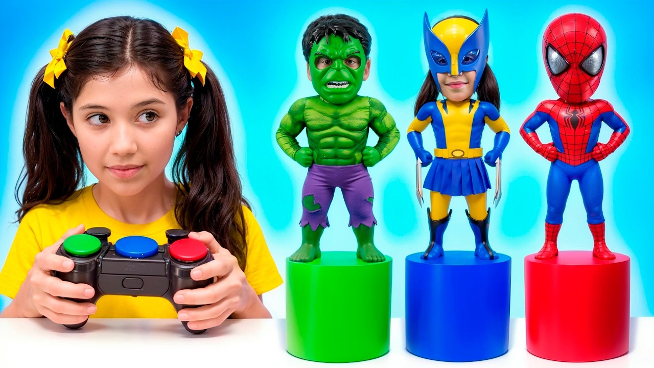 Kids Turn Into Superheroes with the Superhero Game