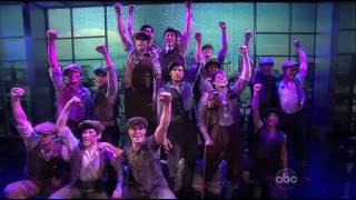 Disney&#39;s NEWSIES Performs on &quot;The View&quot; - Now on Broadway!