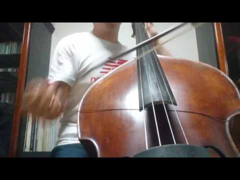 Slur-staccato & ricochet practice (2 pieces of Bottesini)