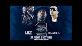 Nicky Jam Ft Zion & Lennox & Daddy Yankee - Hasta el Amanecer Remix