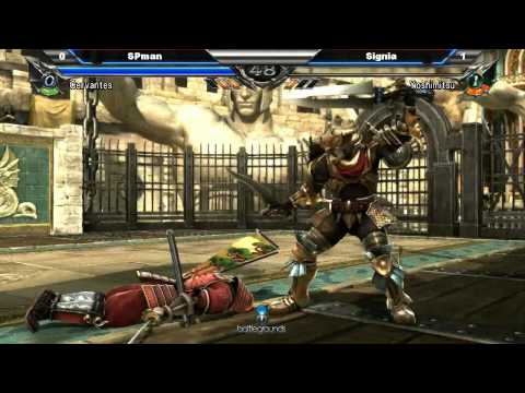 SPman Vs. Signia - SoulCalibur 5 (2k12 Year End Tournament)