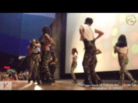 Generation M (SNSD) on SMTown Fest: A Tribute Con