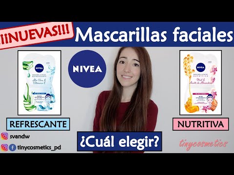 , title : 'NUEVAS Mascarillas faciales de Nivea: Mascarilla Refrescante VS Mascarilla Nutritiva {tinycosmetics}'
